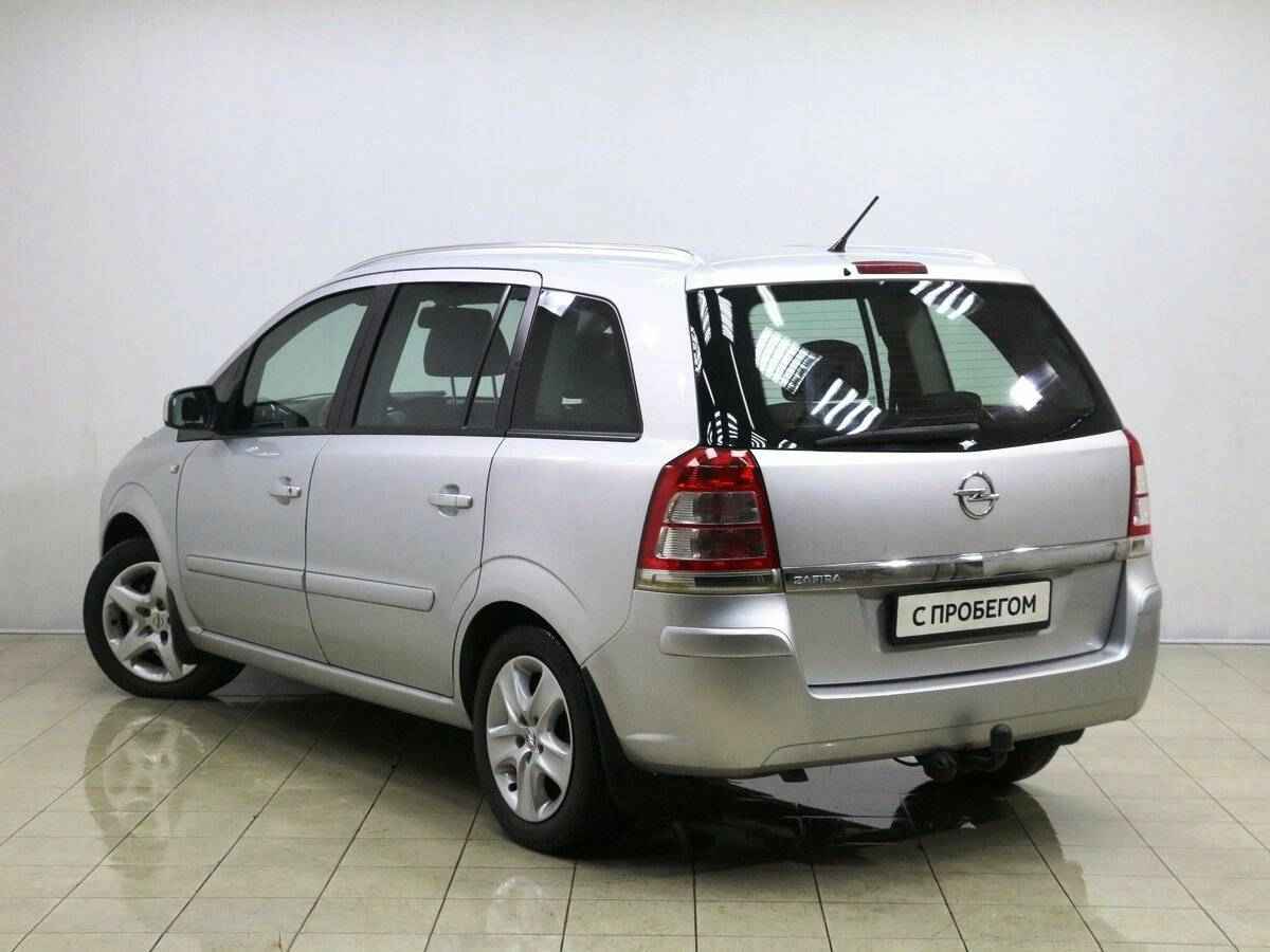 Opel Zafira, B Рестайлинг