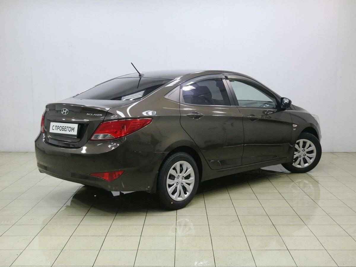 Hyundai Solaris, I Рестайлинг