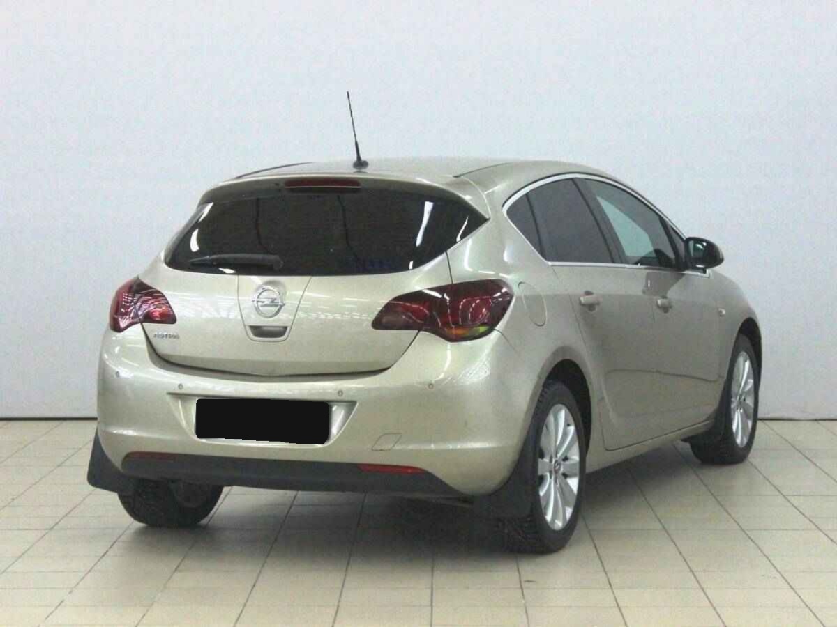 Opel Astra, J Рестайлинг